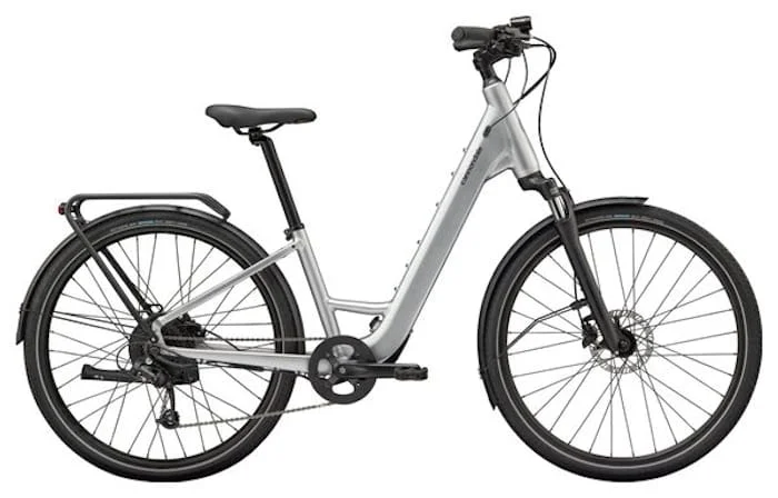 Vélo de Ville Électrique Cannondale Mavaro Neo SL 1 Low Step MicroShift 8V 360 Wh 27.5 » Gris